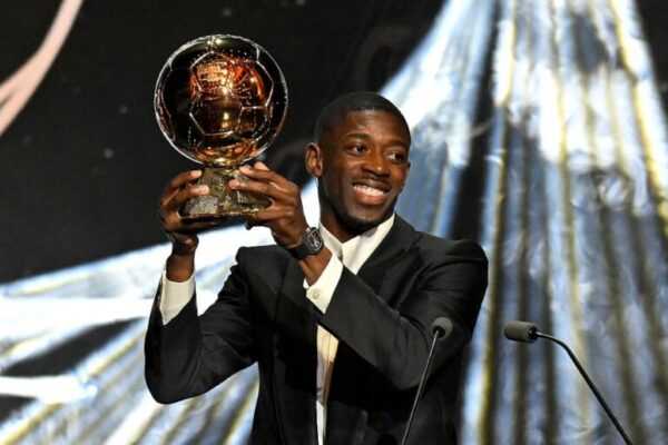 Depois de conquista de Dembélé, França atinge marcas na Bola de Ouro apos-conquista-de-dembele,-franca-atinge-marcas-na-bola-de-ouro